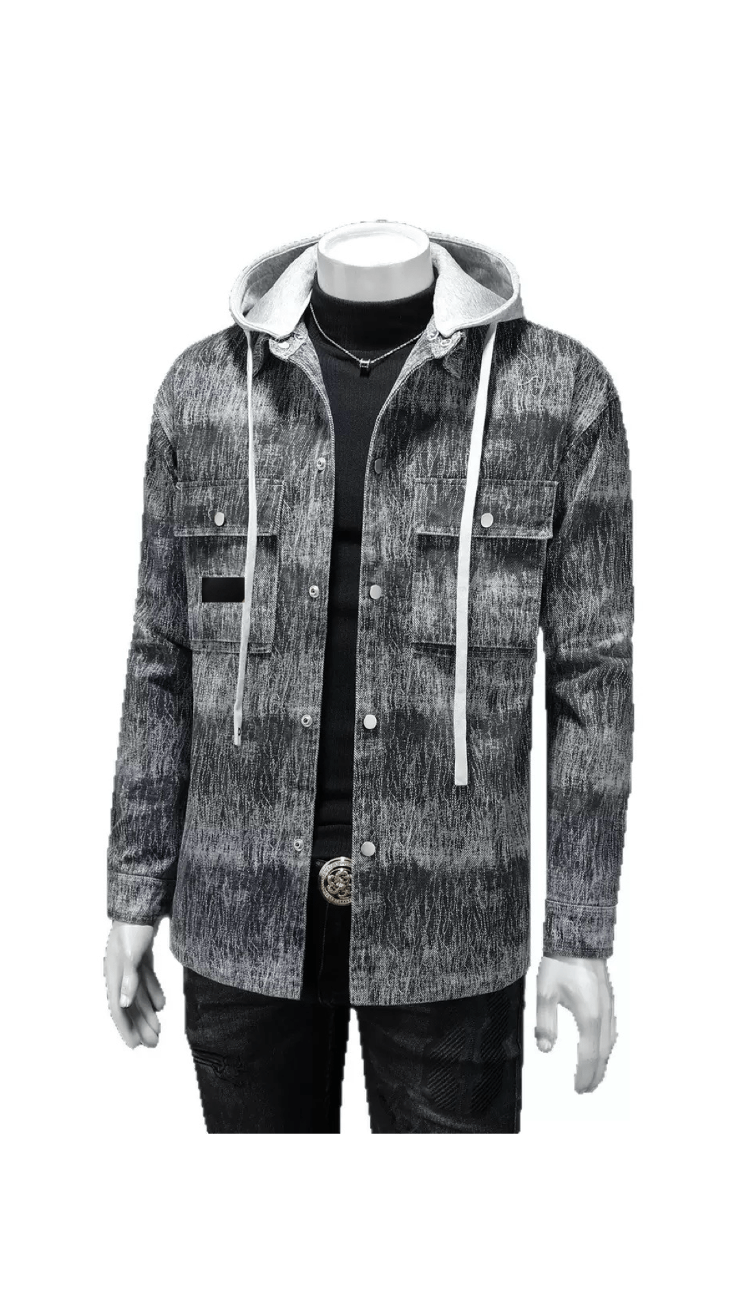 KJY 3 - Long Sleeve Jeans Jacket for Men - Sarman Fashion - Wholesale Clothing Fashion Brand for Men from Canada