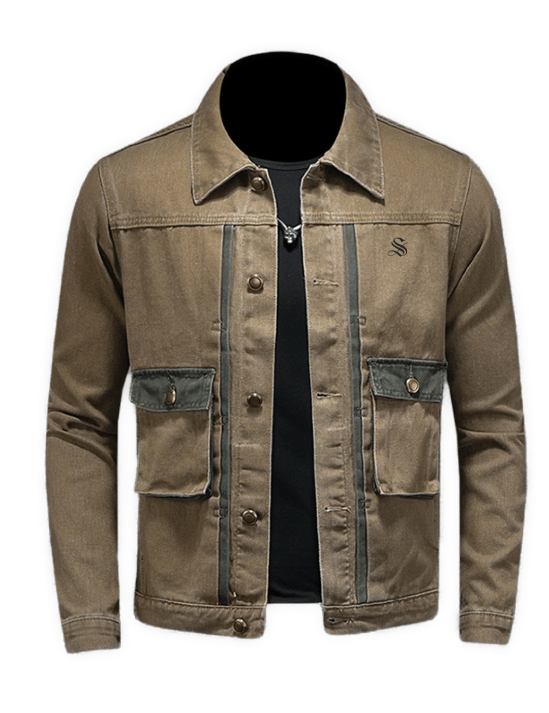 KJY 4 - Long Sleeve Jeans Jacket for Men - Sarman Fashion - Wholesale Clothing Fashion Brand for Men from Canada