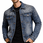 KJY 5 - Long Sleeve Jeans Jacket for Men - Sarman Fashion - Wholesale Clothing Fashion Brand for Men from Canada