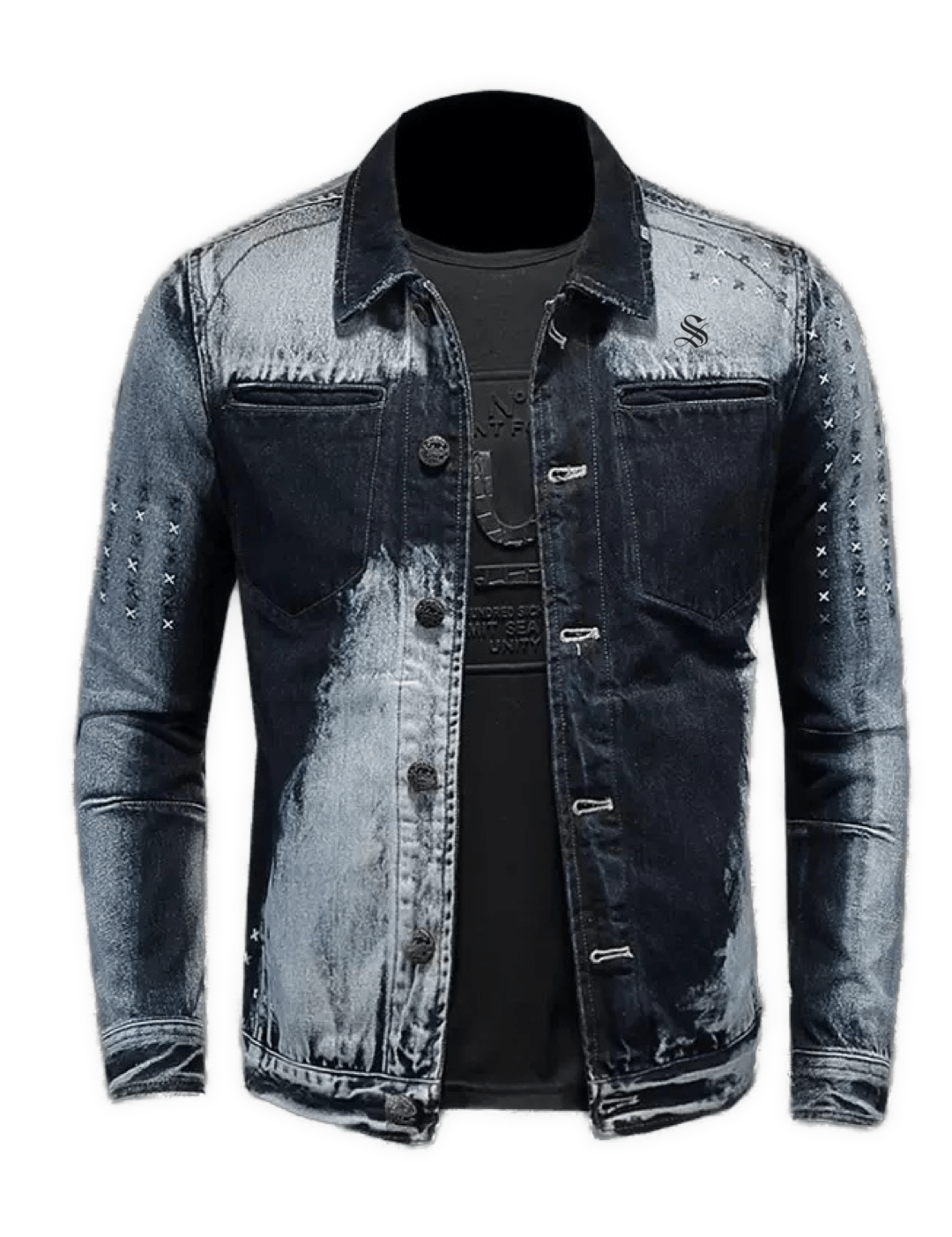 KJY 6 - Long Sleeve Jeans Jacket for Men - Sarman Fashion - Wholesale Clothing Fashion Brand for Men from Canada