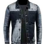 KJY 6 - Long Sleeve Jeans Jacket for Men - Sarman Fashion - Wholesale Clothing Fashion Brand for Men from Canada