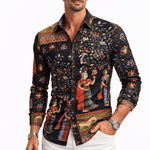 KKVK - Long Sleeves Shirt for Men - Sarman Fashion - Wholesale Clothing Fashion Brand for Men from Canada