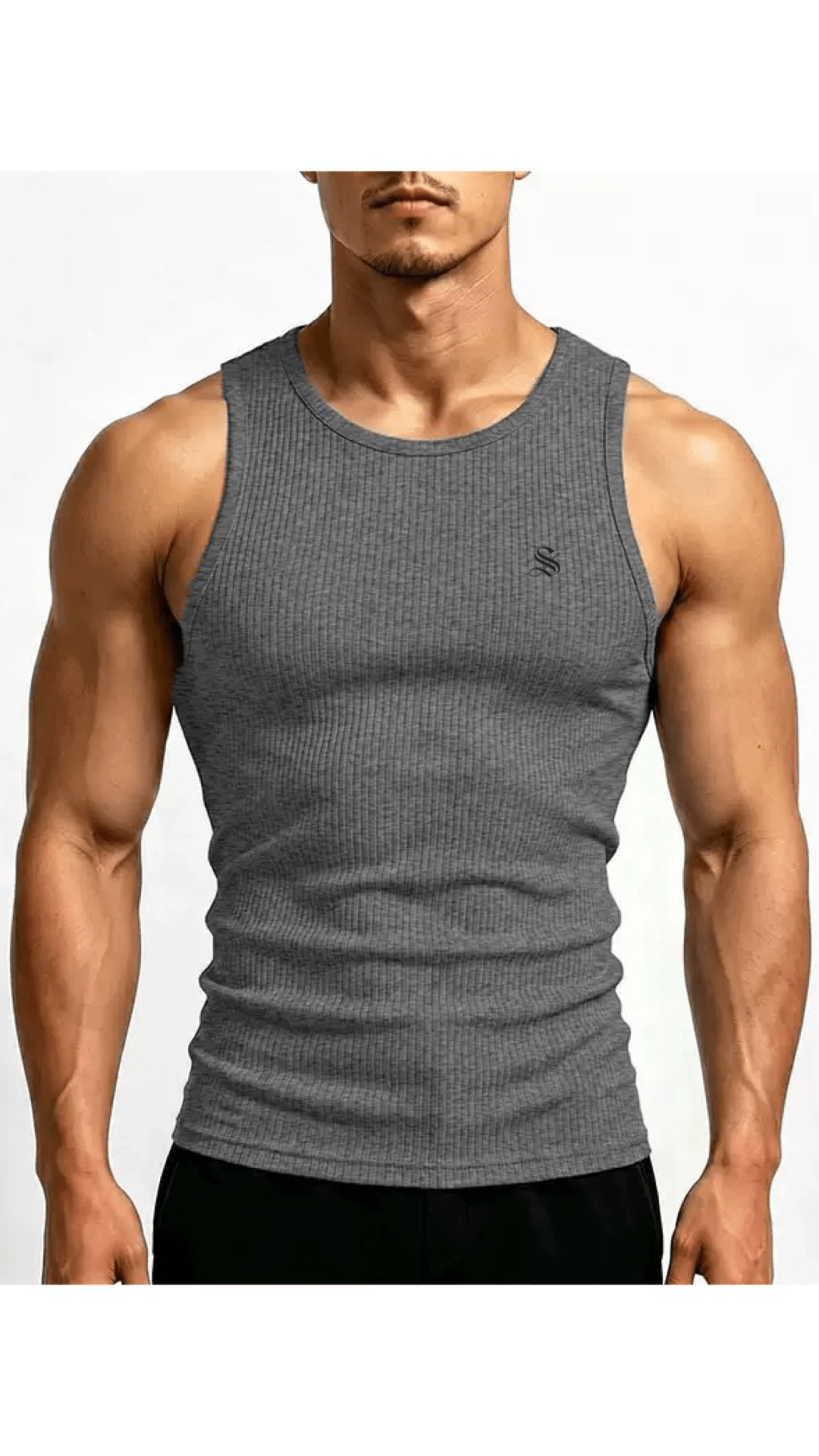 Klassizo 2 - Tank Top for Men - Sarman Fashion - Wholesale Clothing Fashion Brand for Men from Canada