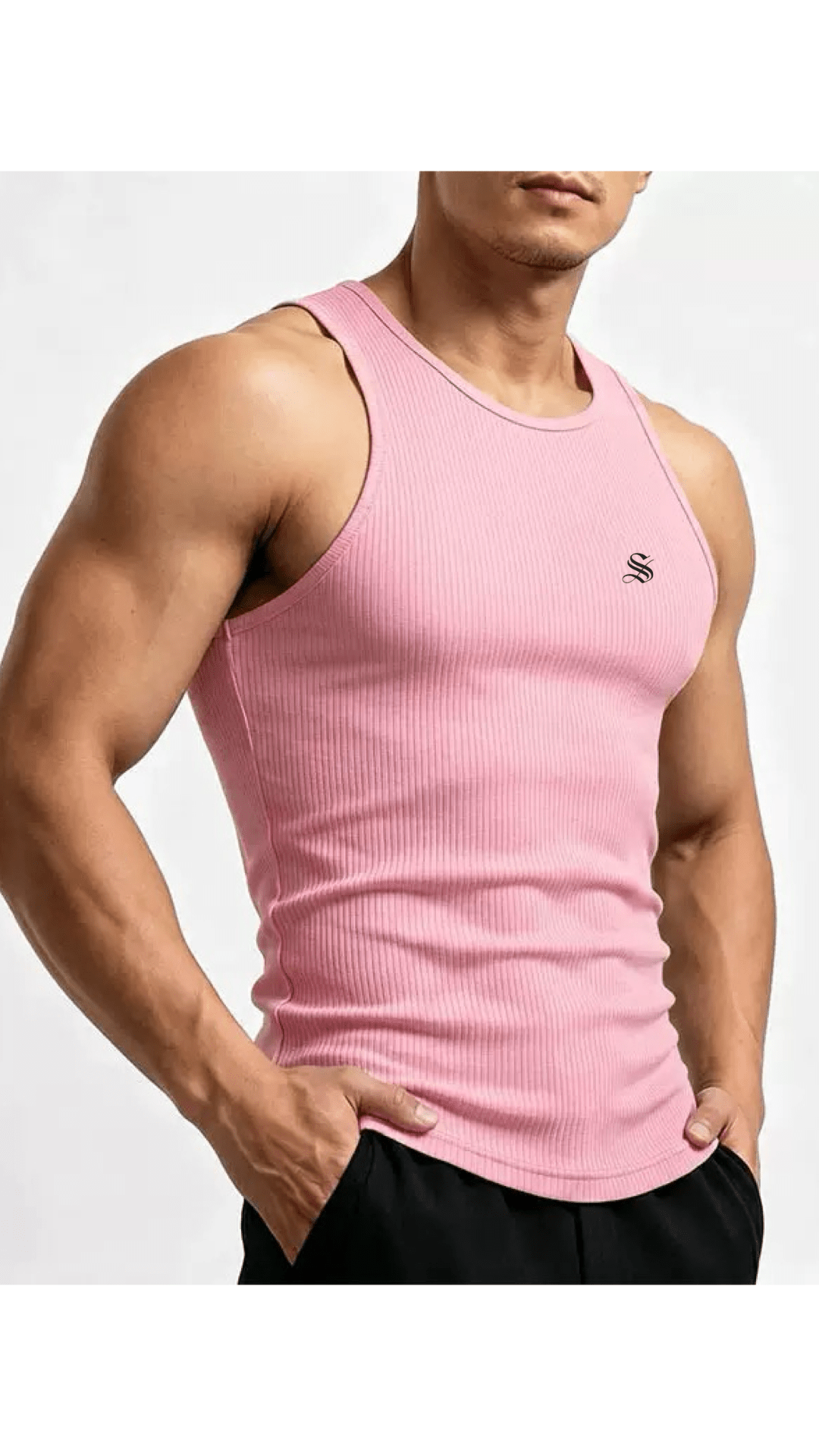 Klassizo 2 - Tank Top for Men - Sarman Fashion - Wholesale Clothing Fashion Brand for Men from Canada