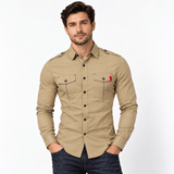 Klaz - Long Sleeves Shirt for Men - Sarman Fashion - Wholesale Clothing Fashion Brand for Men from Canada