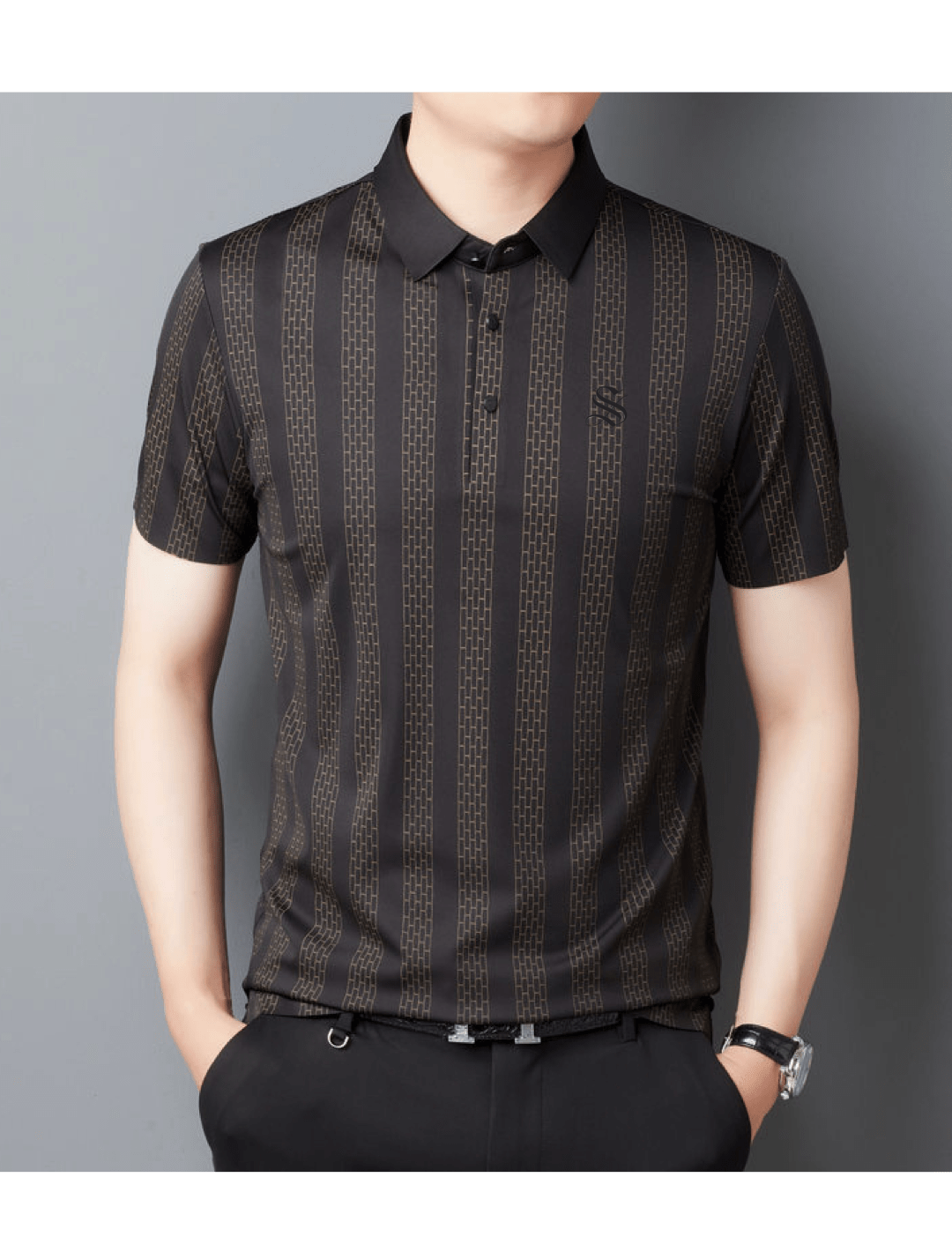 KLK 10 - Polo Shirt for Men - Sarman Fashion - Wholesale Clothing Fashion Brand for Men from Canada