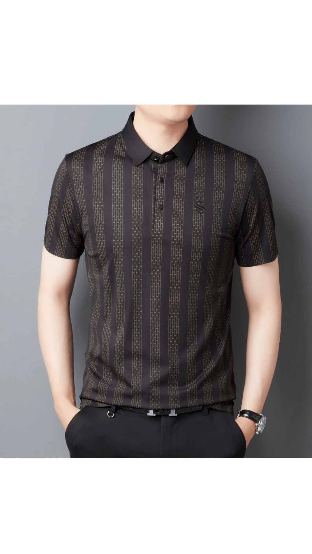 KLK 10 - Polo Shirt for Men - Sarman Fashion - Wholesale Clothing Fashion Brand for Men from Canada