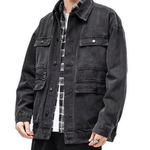 KLO 32 - Long Sleeve Jeans Jacket for Men - Sarman Fashion - Wholesale Clothing Fashion Brand for Men from Canada