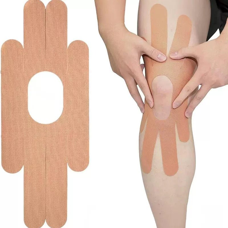 Knee Support Kinesiology Tape Patch – Pre - Cut Elastic Sports Knee Pad for Running, Gym & Training - Sarman Fashion - Wholesale Clothing Fashion Brand for Men from Canada