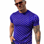 KoAzo 101 - Velvet T-shirt for Men - Sarman Fashion - Wholesale Clothing Fashion Brand for Men from Canada