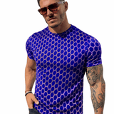 KoAzo 101 - Velvet T-shirt for Men - Sarman Fashion - Wholesale Clothing Fashion Brand for Men from Canada