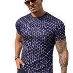 KoAzo 102 - Velvet T-shirt for Men - Sarman Fashion - Wholesale Clothing Fashion Brand for Men from Canada