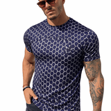KoAzo 102 - Velvet T-shirt for Men - Sarman Fashion - Wholesale Clothing Fashion Brand for Men from Canada