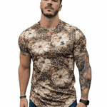 KoAzo 104 - Velvet T-shirt for Men - Sarman Fashion - Wholesale Clothing Fashion Brand for Men from Canada