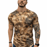 KoAzo 105 - Velvet T-shirt for Men - Sarman Fashion - Wholesale Clothing Fashion Brand for Men from Canada