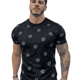 KoAzo 109 - Velvet T-shirt for Men - Sarman Fashion - Wholesale Clothing Fashion Brand for Men from Canada