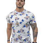 KoAzo 110 - Velvet T-shirt for Men - Sarman Fashion - Wholesale Clothing Fashion Brand for Men from Canada