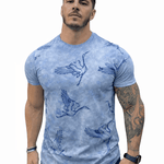 KoAzo 114 - Velvet T-shirt for Men - Sarman Fashion - Wholesale Clothing Fashion Brand for Men from Canada