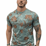KoAzo 115 - Velvet T-shirt for Men - Sarman Fashion - Wholesale Clothing Fashion Brand for Men from Canada