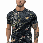 KoAzo 116 - Velvet T-shirt for Men - Sarman Fashion - Wholesale Clothing Fashion Brand for Men from Canada
