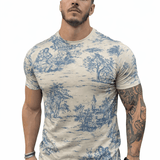 KoAzo 118 - Velvet T-shirt for Men - Sarman Fashion - Wholesale Clothing Fashion Brand for Men from Canada