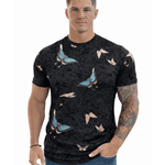 KoAzo 13 - Velvet T-shirt for Men - Sarman Fashion - Wholesale Clothing Fashion Brand for Men from Canada