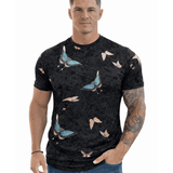 KoAzo 13 - Velvet T-shirt for Men - Sarman Fashion - Wholesale Clothing Fashion Brand for Men from Canada