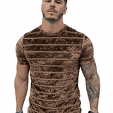 KoAzo 130 - Velvet T-shirt for Men - Sarman Fashion - Wholesale Clothing Fashion Brand for Men from Canada