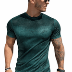 KoAzo 131 - Velvet T-shirt for Men - Sarman Fashion - Wholesale Clothing Fashion Brand for Men from Canada