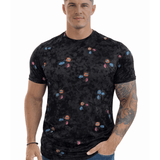 KoAzo 14 - Velvet T-shirt for Men - Sarman Fashion - Wholesale Clothing Fashion Brand for Men from Canada
