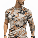 KoAzo 141 - Velvet T-shirt for Men - Sarman Fashion - Wholesale Clothing Fashion Brand for Men from Canada