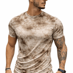 KoAzo 143 - Velvet T-shirt for Men - Sarman Fashion - Wholesale Clothing Fashion Brand for Men from Canada