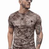 KoAzo 147 - Velvet T-shirt for Men - Sarman Fashion - Wholesale Clothing Fashion Brand for Men from Canada