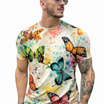 KoAzo 152 - Velvet T-shirt for Men - Sarman Fashion - Wholesale Clothing Fashion Brand for Men from Canada