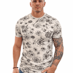KoAzo 154 - Velvet T-shirt for Men - Sarman Fashion - Wholesale Clothing Fashion Brand for Men from Canada