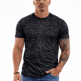 KoAzo 157 - Velvet T-shirt for Men - Sarman Fashion - Wholesale Clothing Fashion Brand for Men from Canada