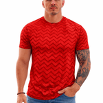 KoAzo 160 - Velvet T-shirt for Men - Sarman Fashion - Wholesale Clothing Fashion Brand for Men from Canada