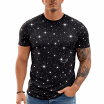 KoAzo 162 - Velvet T-shirt for Men - Sarman Fashion - Wholesale Clothing Fashion Brand for Men from Canada