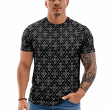 KoAzo 165 - Velvet T-shirt for Men - Sarman Fashion - Wholesale Clothing Fashion Brand for Men from Canada