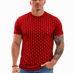 KoAzo 166 - Velvet T-shirt for Men - Sarman Fashion - Wholesale Clothing Fashion Brand for Men from Canada