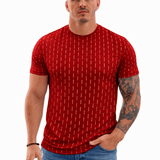 KoAzo 166 - Velvet T-shirt for Men - Sarman Fashion - Wholesale Clothing Fashion Brand for Men from Canada