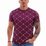KoAzo 171 - Velvet T-shirt for Men - Sarman Fashion - Wholesale Clothing Fashion Brand for Men from Canada