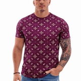 KoAzo 171 - Velvet T-shirt for Men - Sarman Fashion - Wholesale Clothing Fashion Brand for Men from Canada