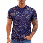 KoAzo 172 - Velvet T-shirt for Men - Sarman Fashion - Wholesale Clothing Fashion Brand for Men from Canada