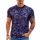 KoAzo 172 - Velvet T-shirt for Men - Sarman Fashion - Wholesale Clothing Fashion Brand for Men from Canada