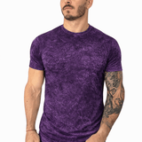KoAzo 174 - Velvet T-shirt for Men - Sarman Fashion - Wholesale Clothing Fashion Brand for Men from Canada