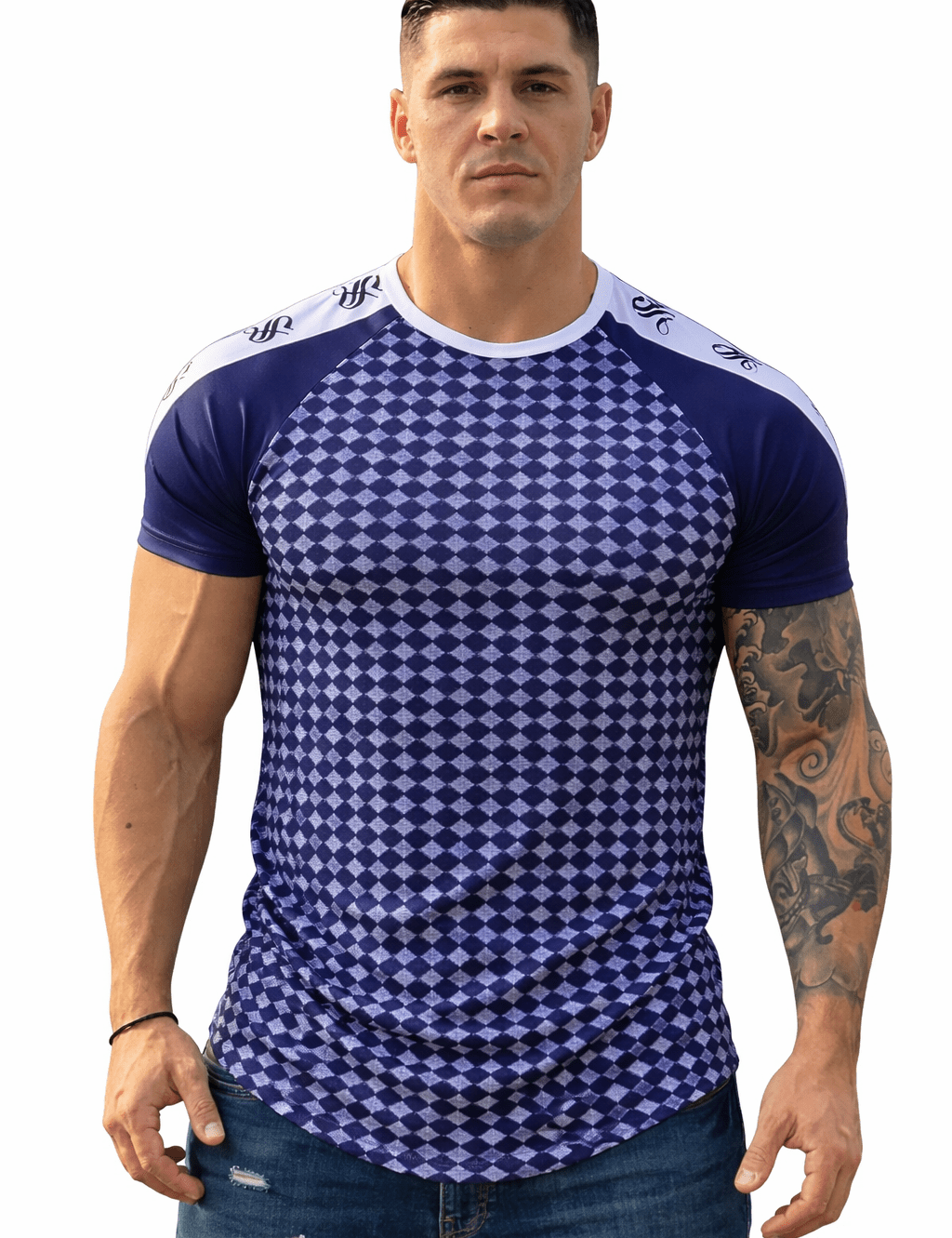 KoAzo 180 - Velvet T-shirt for Men - Sarman Fashion - Wholesale Clothing Fashion Brand for Men from Canada