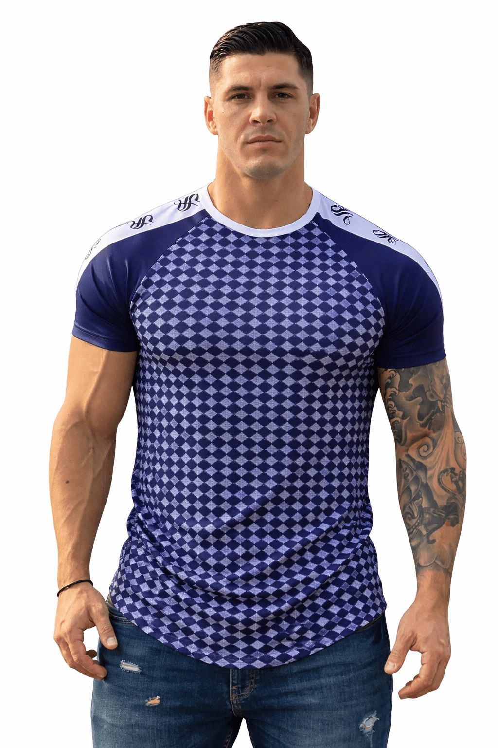 KoAzo 180 - Velvet T-shirt for Men - Sarman Fashion - Wholesale Clothing Fashion Brand for Men from Canada