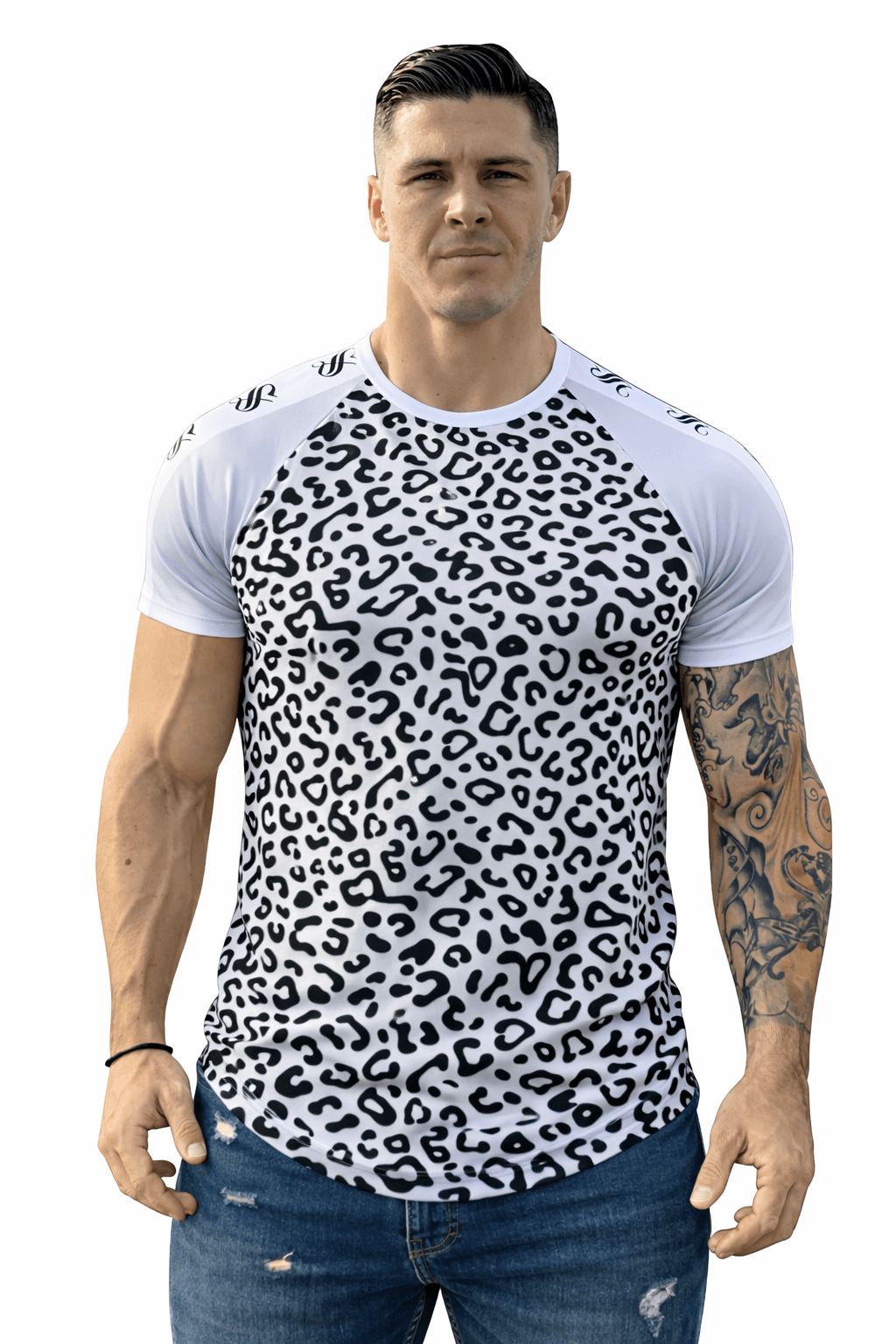 KoAzo 182 - Velvet T-shirt for Men - Sarman Fashion - Wholesale Clothing Fashion Brand for Men from Canada