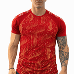 KoAzo 183 - Velvet T-shirt for Men - Sarman Fashion - Wholesale Clothing Fashion Brand for Men from Canada